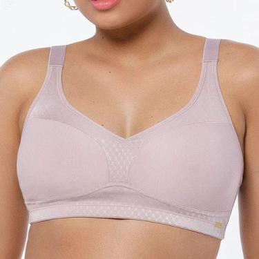 Imagem de Sutiã Sustentação Plus Size Dilady 122112 Poá, Rosa retrô, 54
