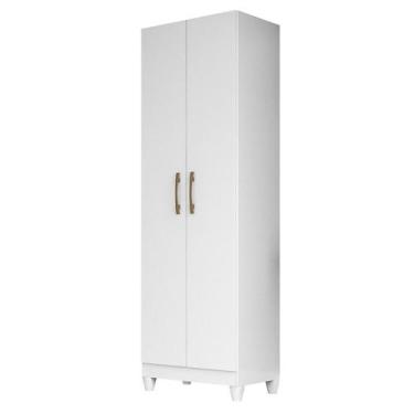 Imagem de Armário Multiuso 2 Portas New Iris Branco 902440 Moval