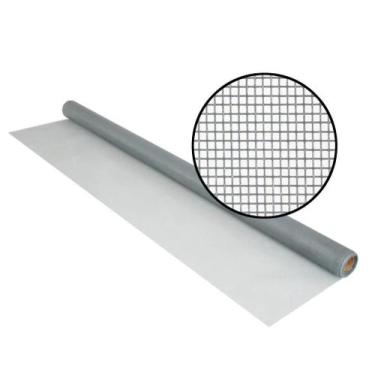 Imagem de Tela Mosquiteira Fibra Vidro Cinza 10,00 x 1,00m - Telas MM