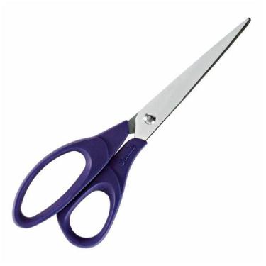 Imagem de Tesoura Hobby 164N-5.1/2 Easy Cut 5 1/2" Azul Mundial