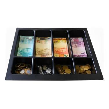 Imagem de 2UN Porta Cédulas E Moedas Organizador Gaveta Caixa 33,5x29x5cm - GME 