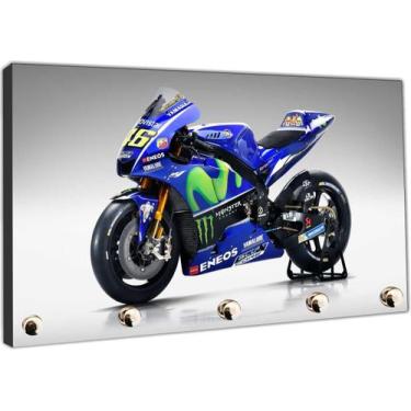 Imagem de Porta Chaves Motos GP Corrida Motocicleta  Organizador Chaveiro - Vita