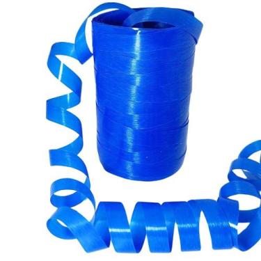 Imagem de 1 fitilho decorativo azul 5mmx20m para enfeite artesanato - DIVA E BEL