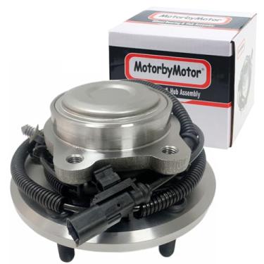 Imagem de MotorbyMotor 512493 Rolamento de roda traseira e conjunto de cubo 5 terminais serve para Dodge Grand Caravan, Chrysler Town & Country, Volkswagen Routan, Ram C/V Conjunto de rolamento do cubo da roda