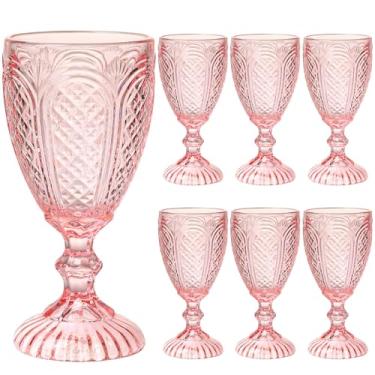 Imagem de TrophyToast Taças de vinho, conjunto de 4 (rosa)