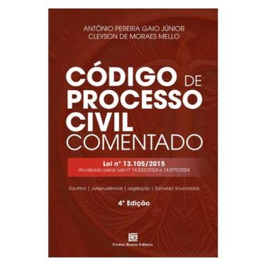 Imagem de Código De Processo Civil Comentado 4ª Ed