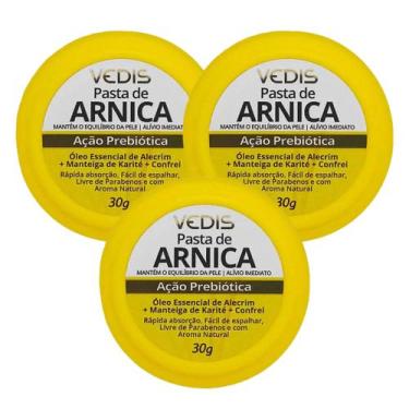 Imagem de Kit C3 Ação Prebiótica Pasta de Arnica - Vedis - Anne Marie Exp Ind E 