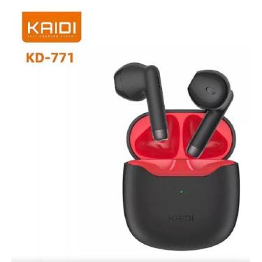 Imagem de Fone de Ouvido Sem Fio Kaidi TWS Bluetooth 5.1 771 - KD-771, Preto