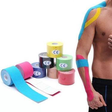 Imagem de Fita Kinesio Kit 10 Cinesiologia Muscular Fisioterapia Promo - OEM