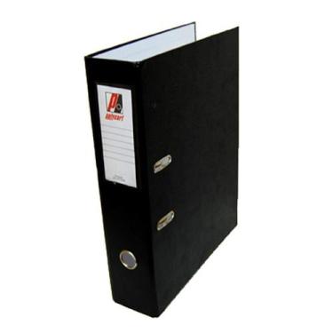 Imagem de Pasta Az Ofício Larga Pvc Preta Polycart