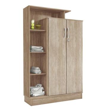 Imagem de Armário Multiuso 2 Portas CH Elite 20220 Nogal / Vanilla Touch Demóbil