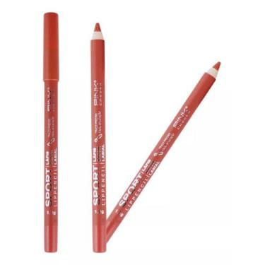 Imagem de Lápis Batom Labial Sport Lip Pencil Nude 1,2g - Pink Cheeks