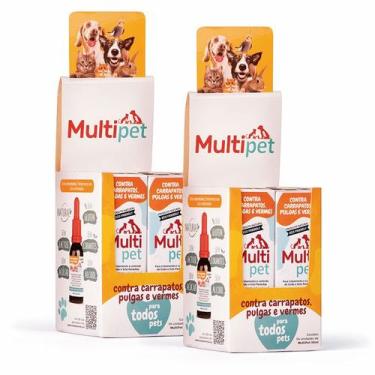 Imagem de Multipet Medicamento Natural Combate a Pulgas, Carrapatos e Vermes 30m