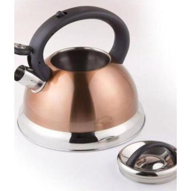 Imagem de Chaleira com Apito Crown 3 Litros Aço Inox - Envio Imediato - Wincy Ca
