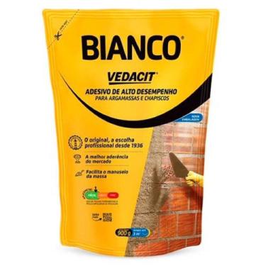 Imagem de Adesivo de Alto Desempenho Bianco para Argamassas E Chapisco 900g Bran