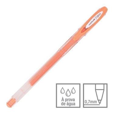 Imagem de Caneta Gel UNI-BALL Signo Angelic Color 0.7mm Cores Pastel, LARANJA
