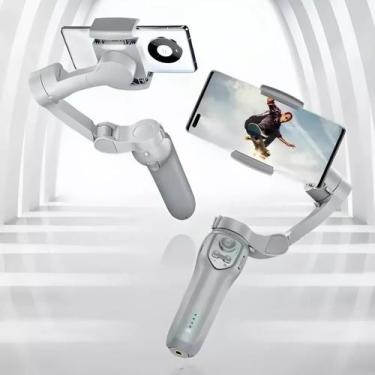Imagem de Estabilizador Gimbal de Celular Profissional L7Cpro com 3 Eixos Dobráv