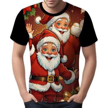 Imagem de Camisa Camiseta Tshirt Natal Festas Papai Noel Trenó Neve 5 - Enjoy Sh