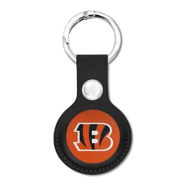 Imagem de Chaveiro NFL Cincinnati Bengals Apple AIR TAG para cães e gatos, capa para Apple Airtag Tracker, suporte de pingente de dispositivo de rastreamento de cães GPS