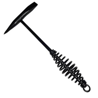 Imagem de Picadeira Picão Martelo Solda C/Mola 300g Remover Escórias