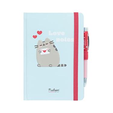 Imagem de Grupo Erik Pusheen Love Collection Caderno A5 premium com caneta projetora | Notebooks A5 | Blocos de notas A5 | Bloco de notas A5 | Presentes Pusheen | Papelaria Pusheen | Gato Pusheen