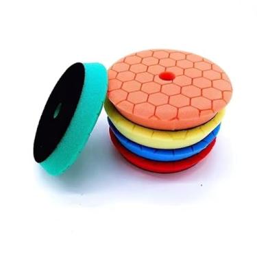 Imagem de QIKUSI Almofadas de polimento e polimento de esponja de carro de 6 polegadas por atacado para polidor de carro DA/RO/GA 6" (150 mm)