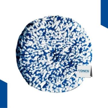 Imagem de Boina de lã natural dupla face 8" - corte pesado vonixx