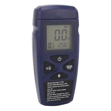 Imagem de Medidor de Umidade Digital Tela Retroiluminada Multifuncional Armazenamento de Dados Sensor de Umidade Detector de Vazamento de Parede de Madeira