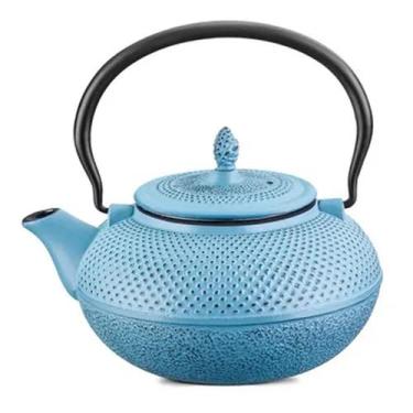 Imagem de Chaleira Esmaltada Em Ferro Fundido Indução N18 Azul 1,5L 8182 MTA, 81