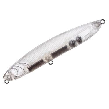 Imagem de 20 peças iscas em branco sem pintura, 9 cm/16 g, lápis de chocalho que afunda, assustador, faça você mesmo, isca de pesca artificial feita à mão