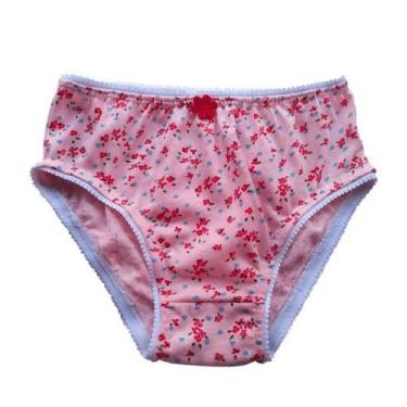 Imagem de Calcinha Infantil Estampada Algodão Reforçada PP - VITALISHOP, PP
