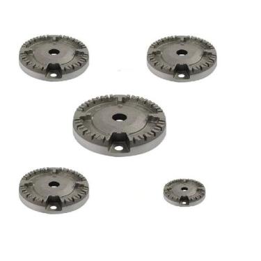 Imagem de Kit Queimadores Bocas Peças Cooktop Fogão Tramontina 5 Bocas