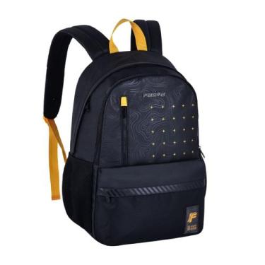 Imagem de Mochila de Costas Free Fire Escolar Juvenil Gamer Meninos, Preto