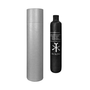 Imagem de TUXING 4500Psi Pcp Air Tank 0.58L 36Cu in 580cc Carbon Fiber HPA Tank, Gas Cylinder, for PCP Air Rifle Gun Daystate and FX Thread M18 * 1.5