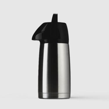 Imagem de Garrafa Térmica Air Pot Inox Inquebrável 1L Invicta, Único, Unisex