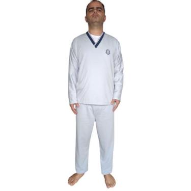 Imagem de Pijama Masculino Adulto Inverno Flanelado Fechado - STAR GOLD STORE, C