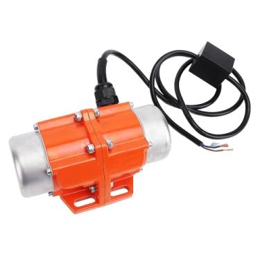Imagem de Motor Vibratório de Concreto, Liga de Alumínio de 3000rpm IP65 Motor Elétrico Sem Barulho, Vibração 110V 30W, Mesa de Agitadora, Peneira, Adequada para Mineração, Metalurgia (50W)