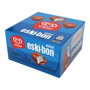 Imagem de Mini Sorvete Baunilha Cobertura Chocolate Kibon Eski-bon 92g
