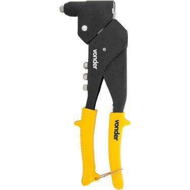 Imagem de Rebitador manual alicate 4 bicos 2,4-3,2-4,0-4,8mm giratório profissional rg360 - Peça - Vonder