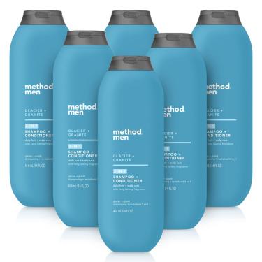 Imagem de Shampoo e condicionador Method Men 2 em 1 Glacier + Granite
