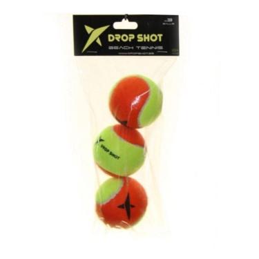Imagem de Bola De Beach Tennis Drop Shot Pack Com 03 Bolas