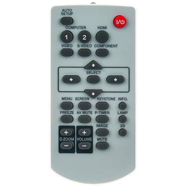 Imagem de Allimity Substituição remota N2QAYA000035 para projetor LCD Panasonic PT-GW33C PT-CW230 PT-CX200 PT-GX30C PTGW33C PTCW230 PTCX200 PTGX30C
