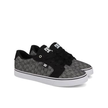Imagem de DC Tênis de skate masculino Anvil Tx Se, Cinza/preto, 43