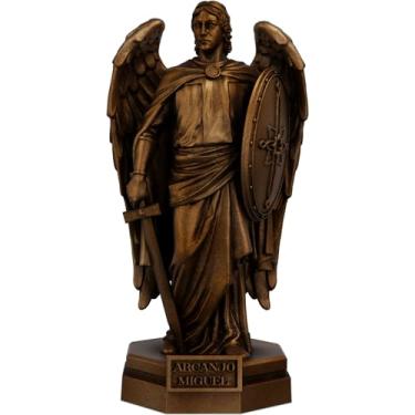 Imagem de Estátua Arcanjo Miguel - Versão 3 (Cor Cobre Antigo)