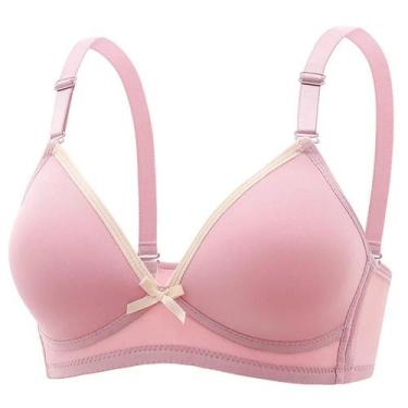 Imagem de Sutiã Reunido Pequeno Para Meninas Sem Anéis De Aço Roupa Íntima Fina 