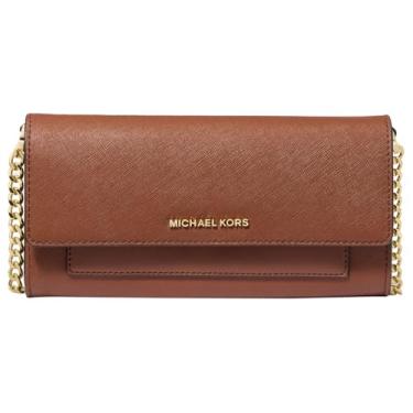 Imagem de Michael Kors Bolsa tiracolo Jet Set média 2 em 1 com corrente, Bolsas, Malas