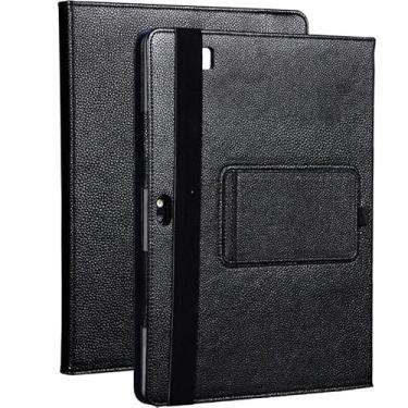 Imagem de INSOLKIDON Compatível com capa para tablet HP Elite x2 G8 de 13 polegadas, capa ultrafina e leve de couro TPU, capa magnética com suporte para tablet, capa blindada resistente à prova de choque