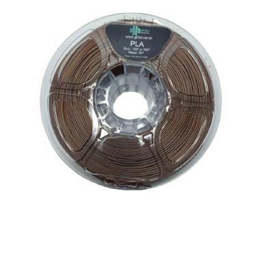 Imagem de Filamento Para Impressora 3D Pla Marrom 1Kg - Gf3d