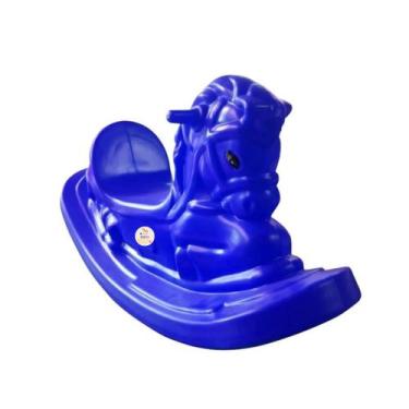 Imagem de Gangorra cavalinho 1 lugar  Upa Upa Azul - Dora Brinquedos