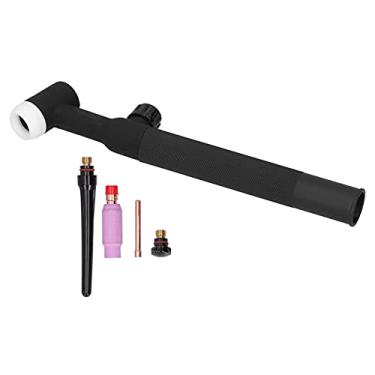 Imagem de Tigch Soldagem Cabeça Gtaw Argon Soldador de Ar Resfriado Kit Kit Wp17 Série Tig Tocha de Cabeça para Entusiastas Soldagem (WP-17FV)